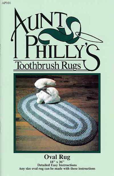 Oval Toothbrush Rug - Click Image to Close